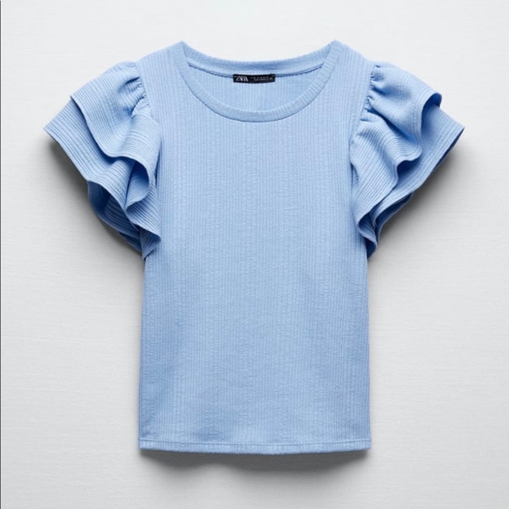 Zara Ruffled Top